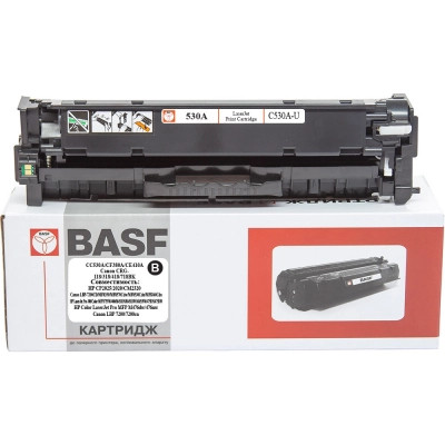 Картридж BASF HP CC530A/CF380A/CE410A, Canon 118/318/418/718 Black (BASF-KT-CC530A-U) Вінниця - фото 1