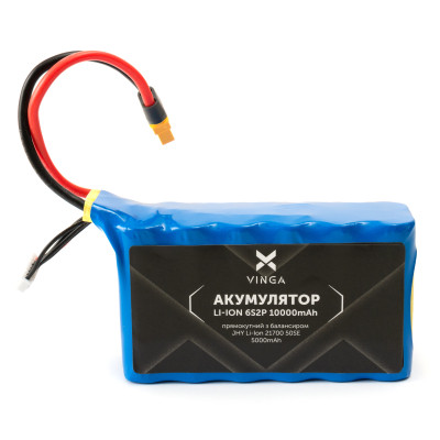 Акумулятор для дрона Vinga Li-Ion 6S2P 10000mAh коробка 10 шт (JHY Li-Ion 21700 5000mAh) (V6S2P-10PCS-10000MAH) Вінниця - фото 3