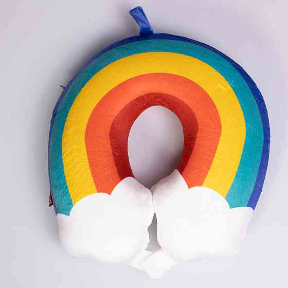 Подушка для шиї Rainbow U-подібна, синій HP-56-13BL Коломия