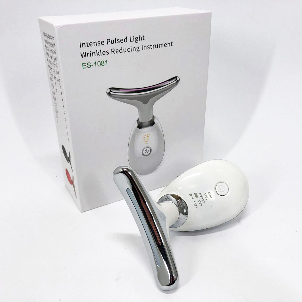 Аппарат для микротоковой терапии для лифтинга лица и шеи ES-1081 микротоковый массажер ML-29 Львов - изображение 7