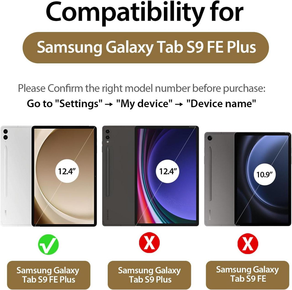 Чохол-книжка DUX DUCIS для планшета Samsung Galaxy Tab S9 FE Plus 12.4 inch 2023 Дніпро - фото 4