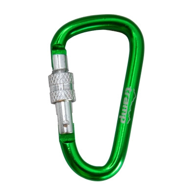 Карабін туристичний Tramp Набір 10 шт з муфтою 7 cм Green (UTRA-302-green) Вінниця - фото 1