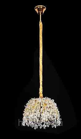 Люстра подвесная хрустальная VALESO 33058/300 золотистый на 3 лампы E14 Киев