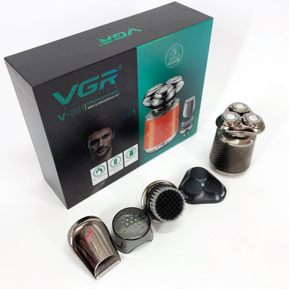 Бритва с аккумуляторным зарядным устройством, Портативная электробритва для бороды KG-72 Львов - изображение 2