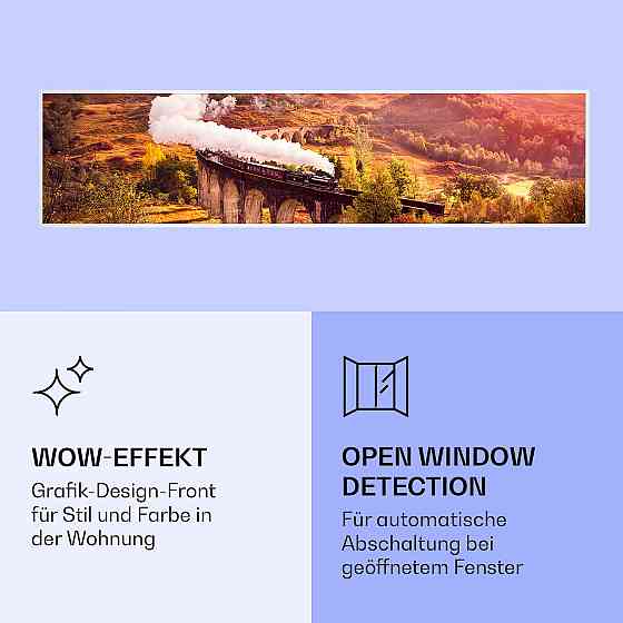 Wonderwall Air Art Інтелектуальний інфрачервоний нагрівач 120x30 см 350 Вт 120 x 30 см Рівне