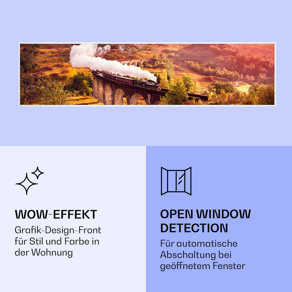 Wonderwall Air Art Интеллектуальный инфракрасный обогреватель 120x30 см 350 Вт 120 x 30 см | тренироваться Ровно - изображение 6