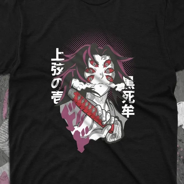 Футболка для підлітка хлопчика з принтом Клинок, рассекающий демонов Кокушибо Розмір 160 Anime10401 Дніпро - фото 4