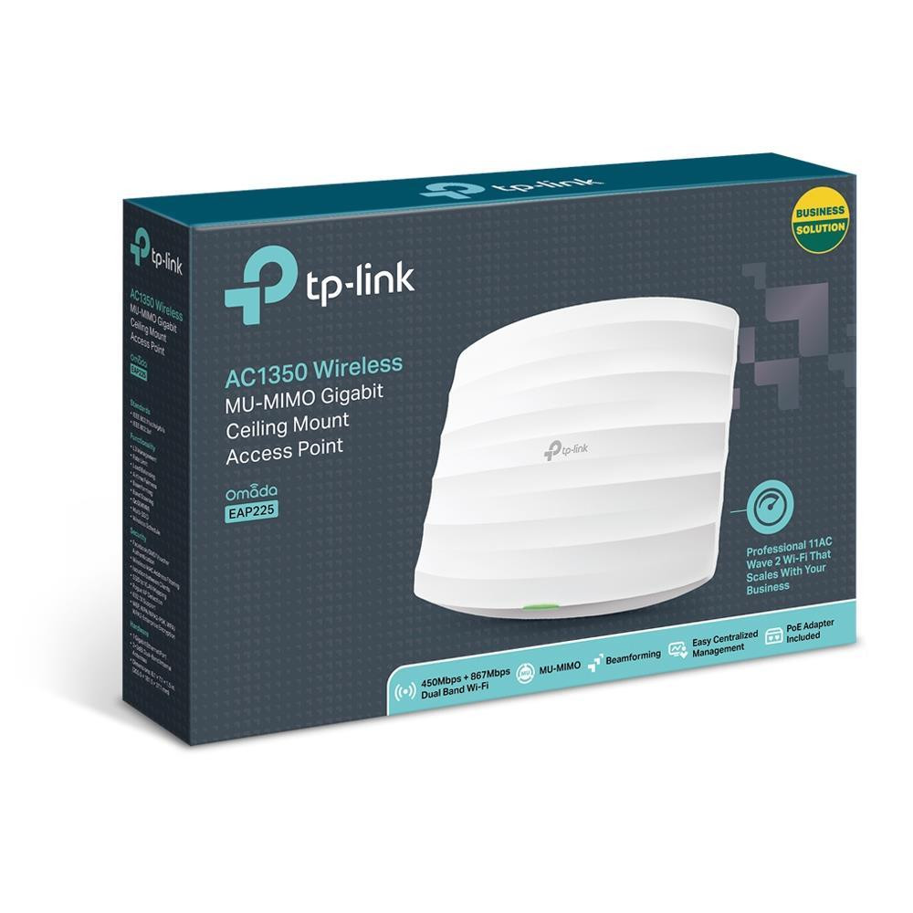 Точка доступу TP-Link AC1350 EAP225 V3 гігабітна з кріпленням на стелю Київ - фото 5