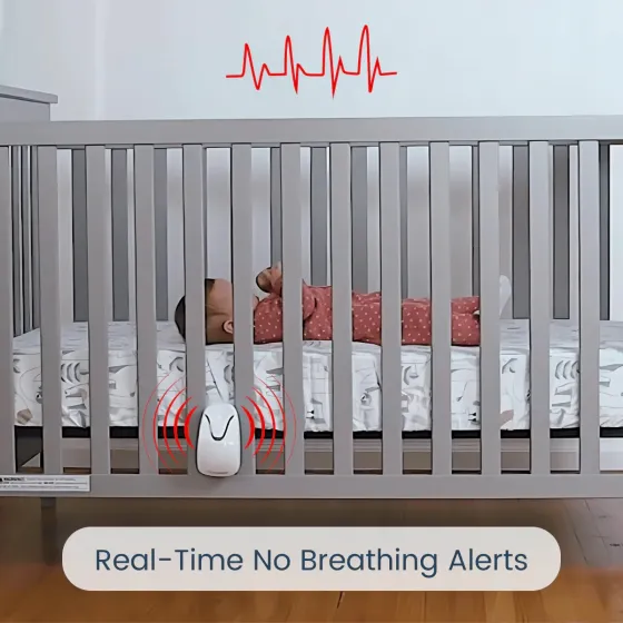 Монитор для контроля нарушения и отсутствия дыхания Babysense 7 для новорожденных, с 2 сенсорами под Киев
