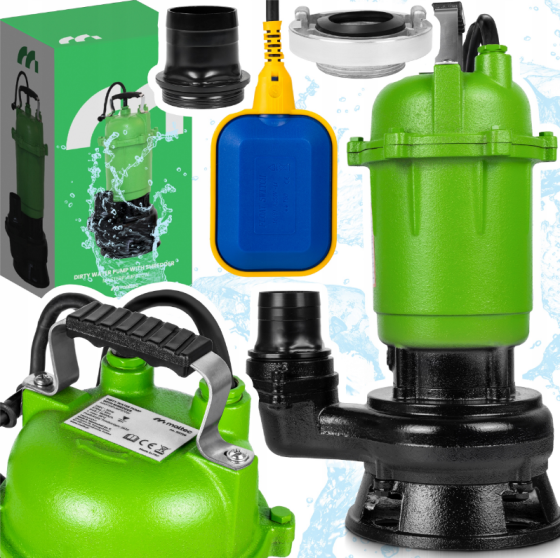 Дренажный насос для грязной и чистой воды 570Вт 18000л/ч MalTec (Польша) Киев