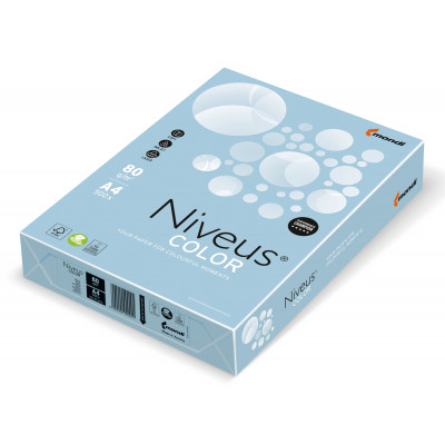 Папір Mondi Niveus COLOR Pastel ColdBlue A4, 80g, 500sh (A4.80.NVP.OBL70.500) Вінниця - фото 1