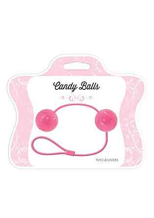 Вагинальные шарики CANDY BALLS PINK Sex Aura Киев