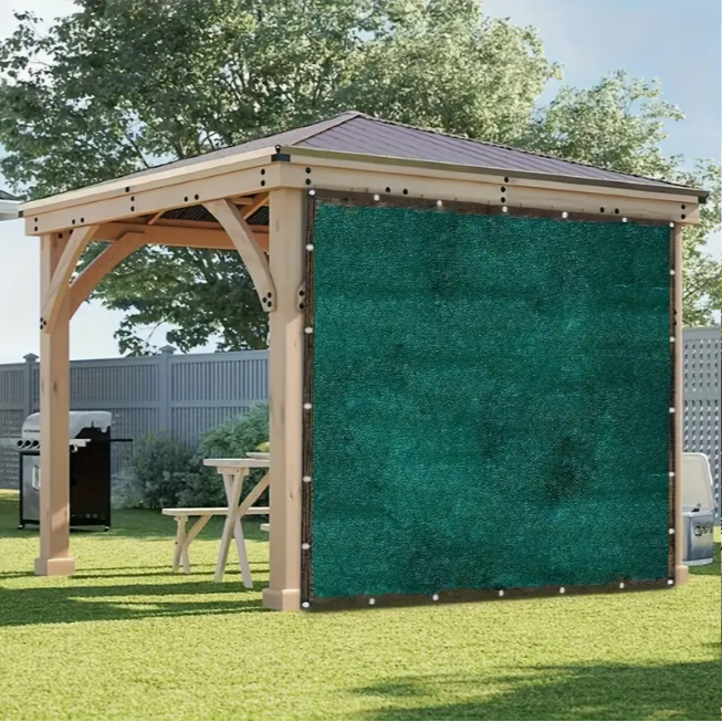 Сітка затіняюча 45% 6 м*8 м посилена з люверсами Дніпро - фото 10