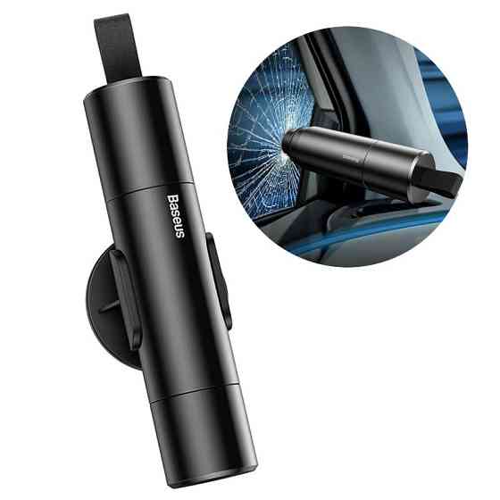 Молоток безпеки Baseus Sharp Tool темно-сірий Київ