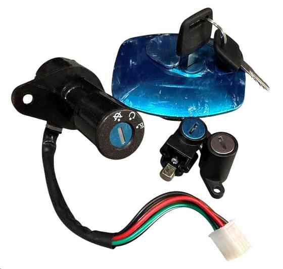 Замок зажигания (комплект) CG/CB Viper ZS125J (+крышка бака) Мукачево