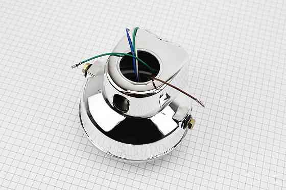 Фара передня "хром" ALPHA кругла D=150mm Киев