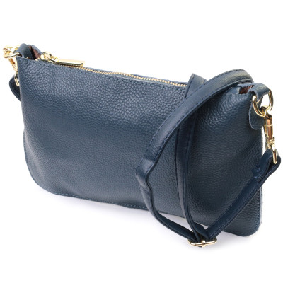 Сумка Vintage Из натуральной кожи Синяя (22646) Винница - изображение 1