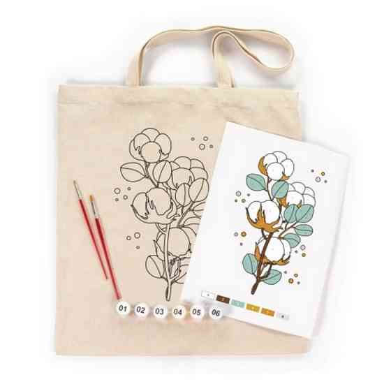 Набор для творчества экосумка-раскраска 