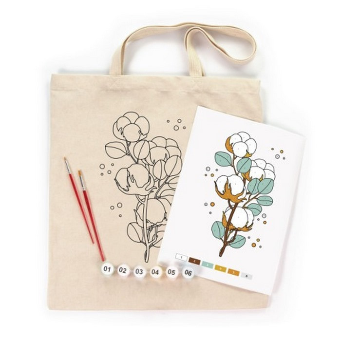 Набор для творчества экосумка-раскраска 