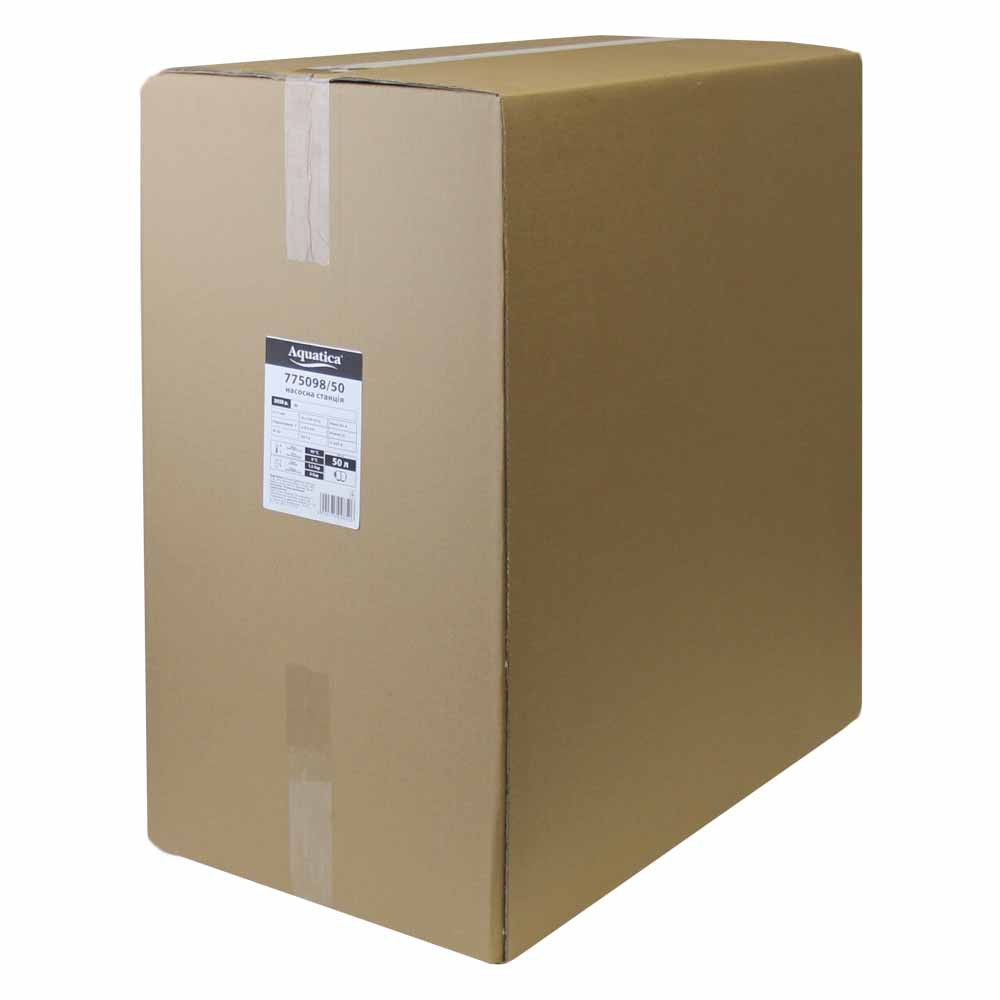 Aquatica Станция 1.1кВт Hmax 50м Qmax 60л/мин (самовсасывающий насос нерж) 50л Украина AQUATICA Коломия - фото 7