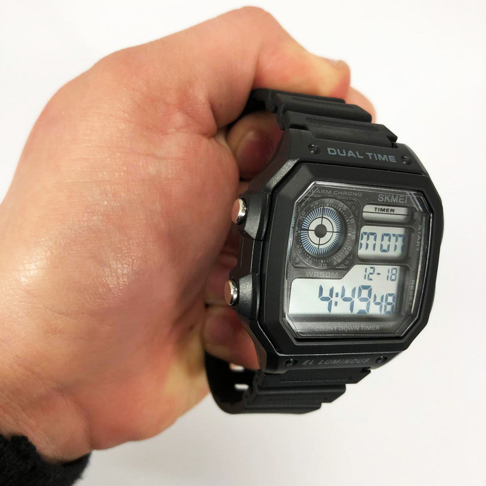 Бюджетні спортивні годинники SKMEI, Годинники військові з офіційною гарантією для подорожей BZ-62 Львів - фото 2