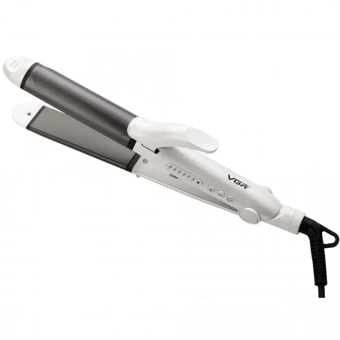 Щипці VGR V-558 2 в 1 керамічна праска та плойка для створення кучерів потужністю 45 Вт Одеса - фото 2