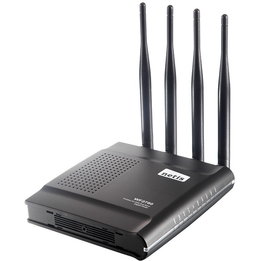 Бездротовий маршрутизатор Netis WF2780 (AC1200, 1xGE WAN, 4xGE LAN, 4 антени) ( 10309 ) Харьков - изображение 1