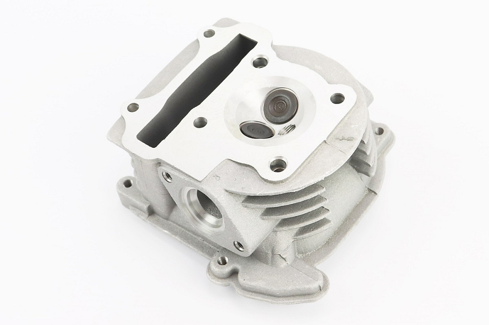 Головка циліндра + клапана в зборі 47мм-80cc (стандартні клапани) Київ - фото 2