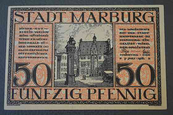 Германия. Нотгельд. 50 Pf ( 13 ) Полтава