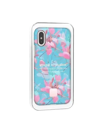 Чехол Happy Plugs для iPhone X и Айфона XS, пластиковый, удобный, тонкий и лёгкий, Case Botanica Exo Киев