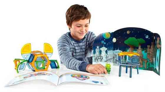 Магнітний конструктор Guidecraft PowerClix Explorer Series Космос, 54 деталі (G9470) Харків