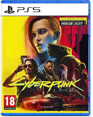 Гра Cyberpunk 2077 Ultimate Edition (PS5) відегра озвучення EN/PL, інтерфейс UA/PL/RU/CS/HU/AR Київ