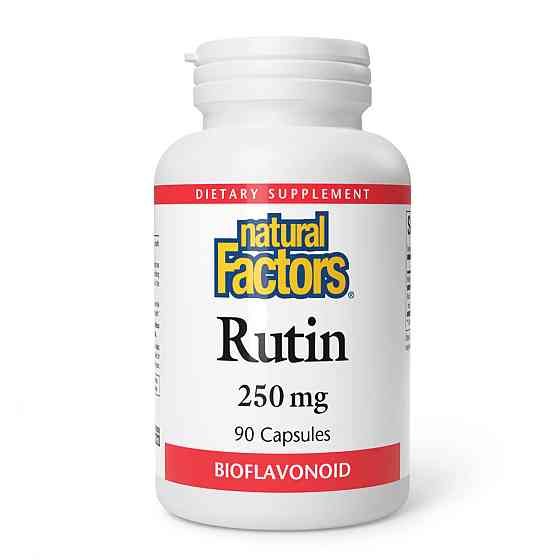 Рутин Natural Factors Rutin 250mg 90 капс Киев