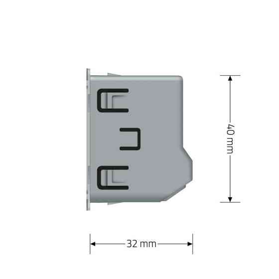 LIVOLO Розумний сенсорний вимикач LIVOLO ZigBee, 2-сенсорний, прохідний / перехресний, 5А 230В, Коломия