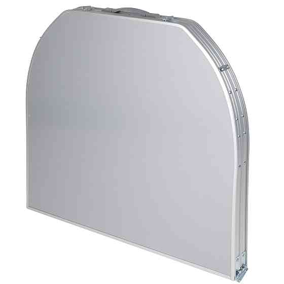 Стол Bo-Camp Premium Oval 120x80 cm Grey (1404420) Вінниця