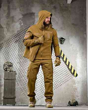 Тактичний костюм софтшел softshell 6в1 койот ПП7862 Київ