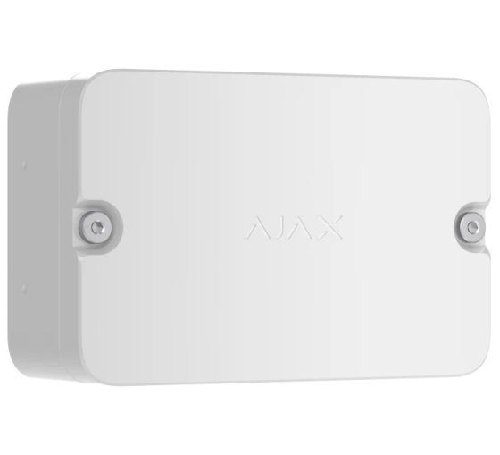 Беспроводной адресный модуль с двумя входами и двумя выходами Ajax EN54 I/O Module (2X2) Jeweller White Киев