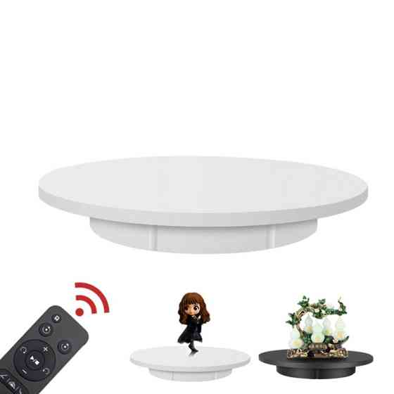 Предметний стіл поворотний 42см пульт білий Puluz DCA1499W Київ