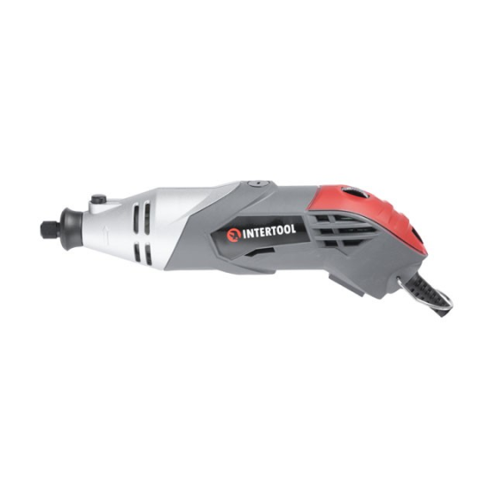 Пряма шліфувальна машина (гравер) INTERTOOL DT-0517: 170Вт, 8000-35000 об/хв,гнучкий вал, аксесуари 40 од Київ