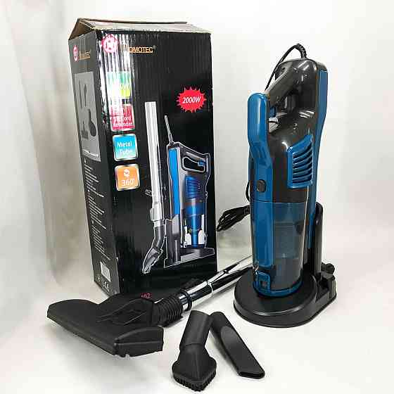 Вертикальний пилосос з підсвічуванням зони прибирання Domotec, Пилосос з вертикальною трубою NB-36 Івано-Франківськ