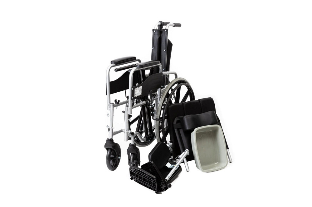 Кресло колесное с санитарным оснащением PM240 Днепр - изображение 4