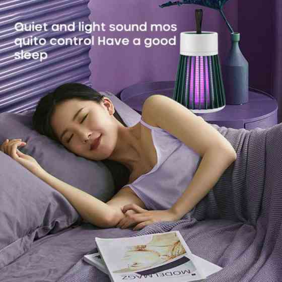 Уничтожитель насекомых для дома Electronic shock Mosquito killing lamp НА АККУМУЛЯТОРЕ для похода на природу NP-29 Львов