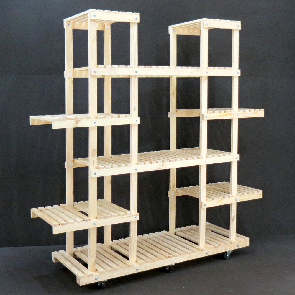 Підставка для квітів "Вінье 40" бланже на коліщатках Миколаїв - фото 6