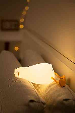 Силіконовий нічник "Лежача качка" з підставкою для телефону Коломия