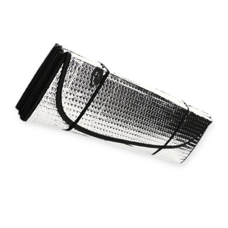 Шторка зеркальная 12 (145x70см) l солнцезащитная Мукачево - изображение 1