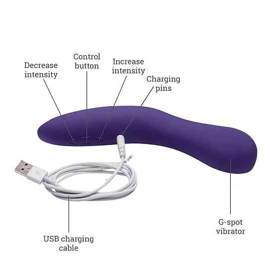 Смарт-вибратор для точки G We-Vibe Rave G-Spot Sex Aura Киев