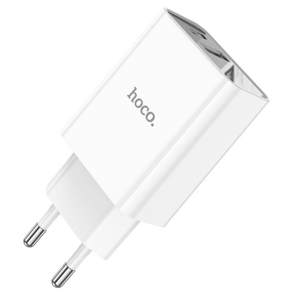 Мережевий зарядний пристрій HOCO C100A PD20W+QC3.0 charger with цифровий display, колір білий 6931474769800 Одеса - фото 4