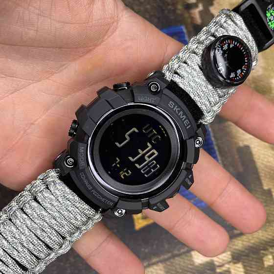 Skmei 1356ACUPK ACU Tactic Co,ass SBR Киев