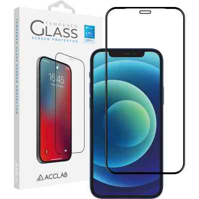 Скло захисне ACCLAB Full Glue Apple iPhone 12 Pro Max (1283126508233) Вінниця