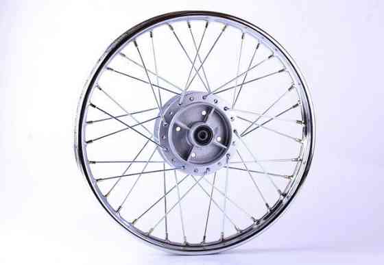 Диск задний cпицованный, барабанный тормоз 17*1,4 2,65kg мопед Дельта Мукачево